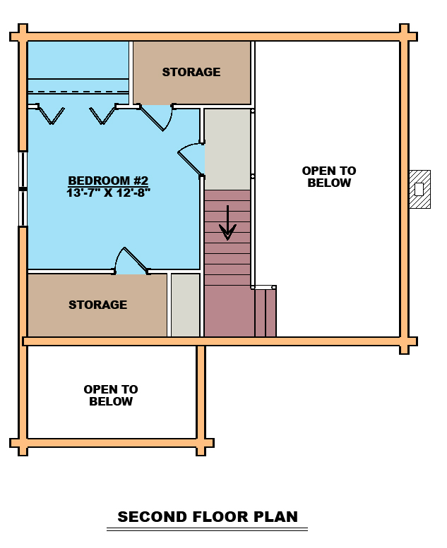 The Nashville Second Floor Plan