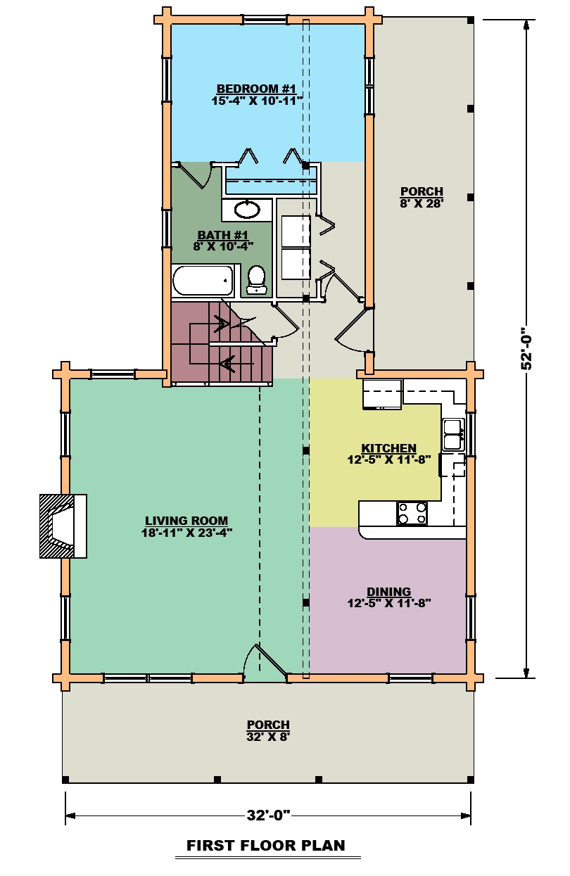 The Richmond First Floor Plan