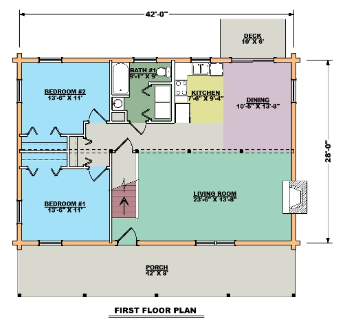 The Texan First Floor Plan