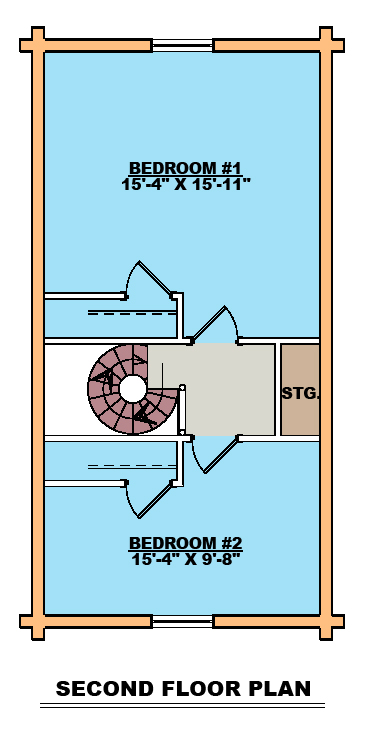 Yadkin Second Floor Plan